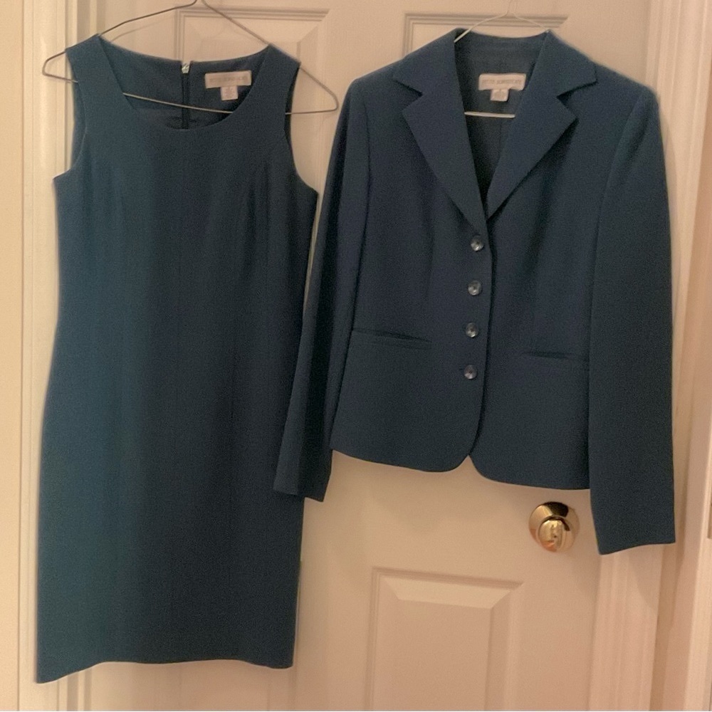 Petite Sophisticate dress & blazer
